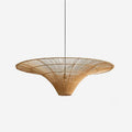 Handwoven Rattan Pendant Light With Cozy Ambience