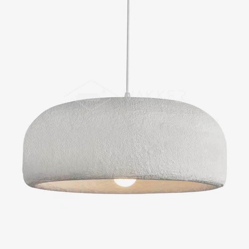 Gray Cloud Dome Pendant Light for Ambient Glow