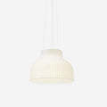 Silk Bell Pendant Light With Pleated Shade Minimalist
