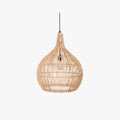 Japanese Inspired Rattan Pendant Light For Warm Ambience