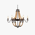 Durable Industrial LED Pendant Light In Matte Black Metal