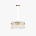 Arisha Modern Glass And Brass Ring Pendant Lights For Style