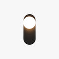 Aurora Black Gold Glass LED Wall Lamp For Bedroom And Living Room