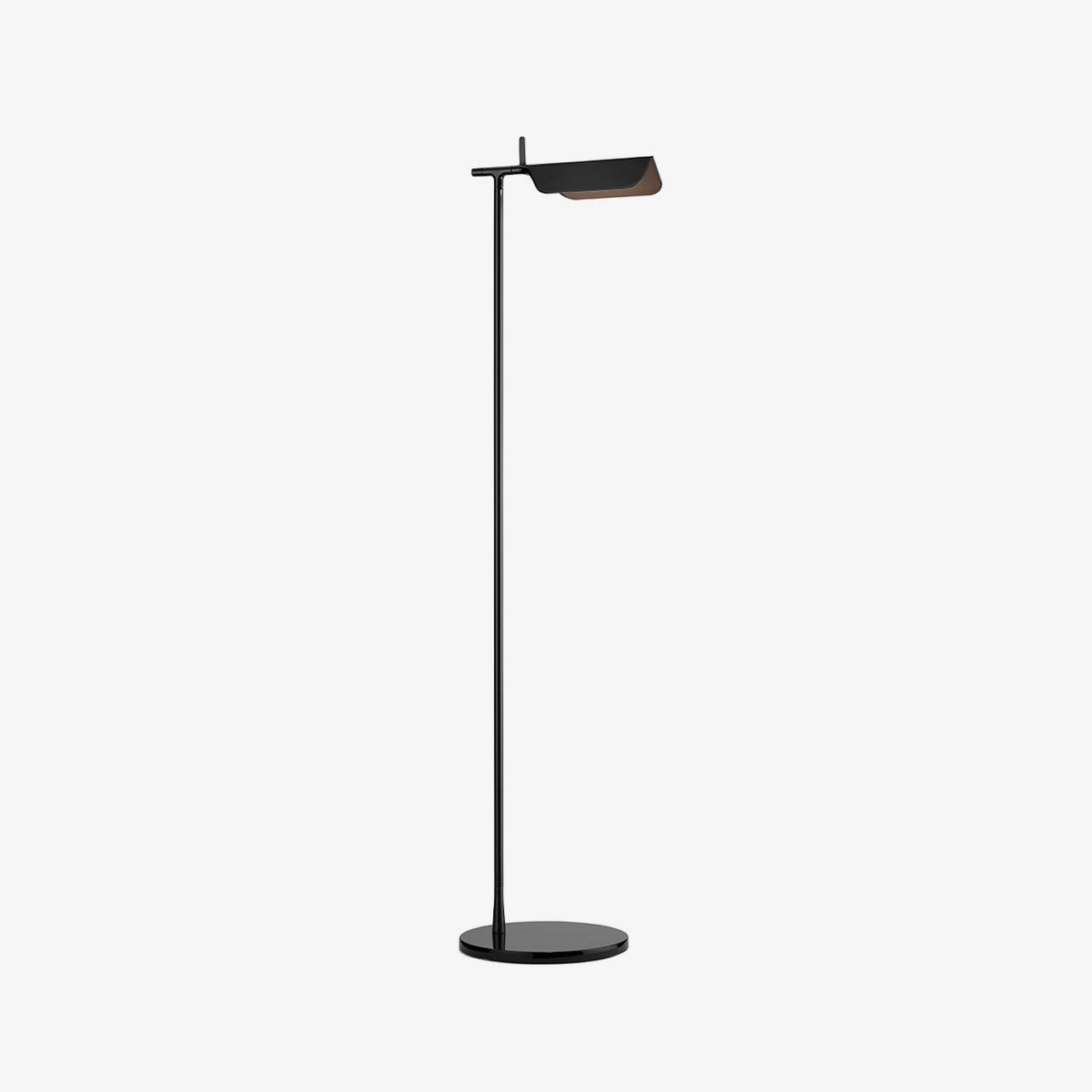 Edge Black Metal Linear Floor Lamp For Minimalist Living Room