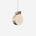 Ritta Pendant Light Travertine For Modern Warmth