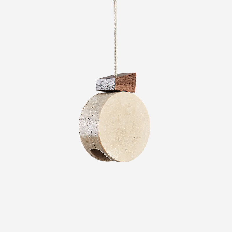 Ritta Pendant Light Travertine For Modern Warmth