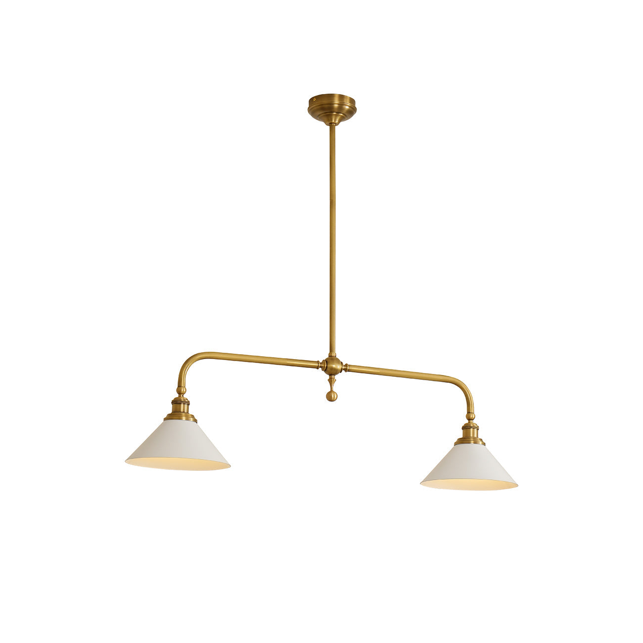 Brushed Brass Pendant Light For Timeless Ambience