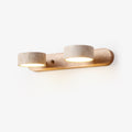 Natural Travertine Wall Light With Neutral Finish