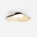 Luma Wave LED Ceiling Light 40cm Available In Black White Orange