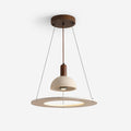 Travertine Dome Pendant Lamp for Sculptural Ambience