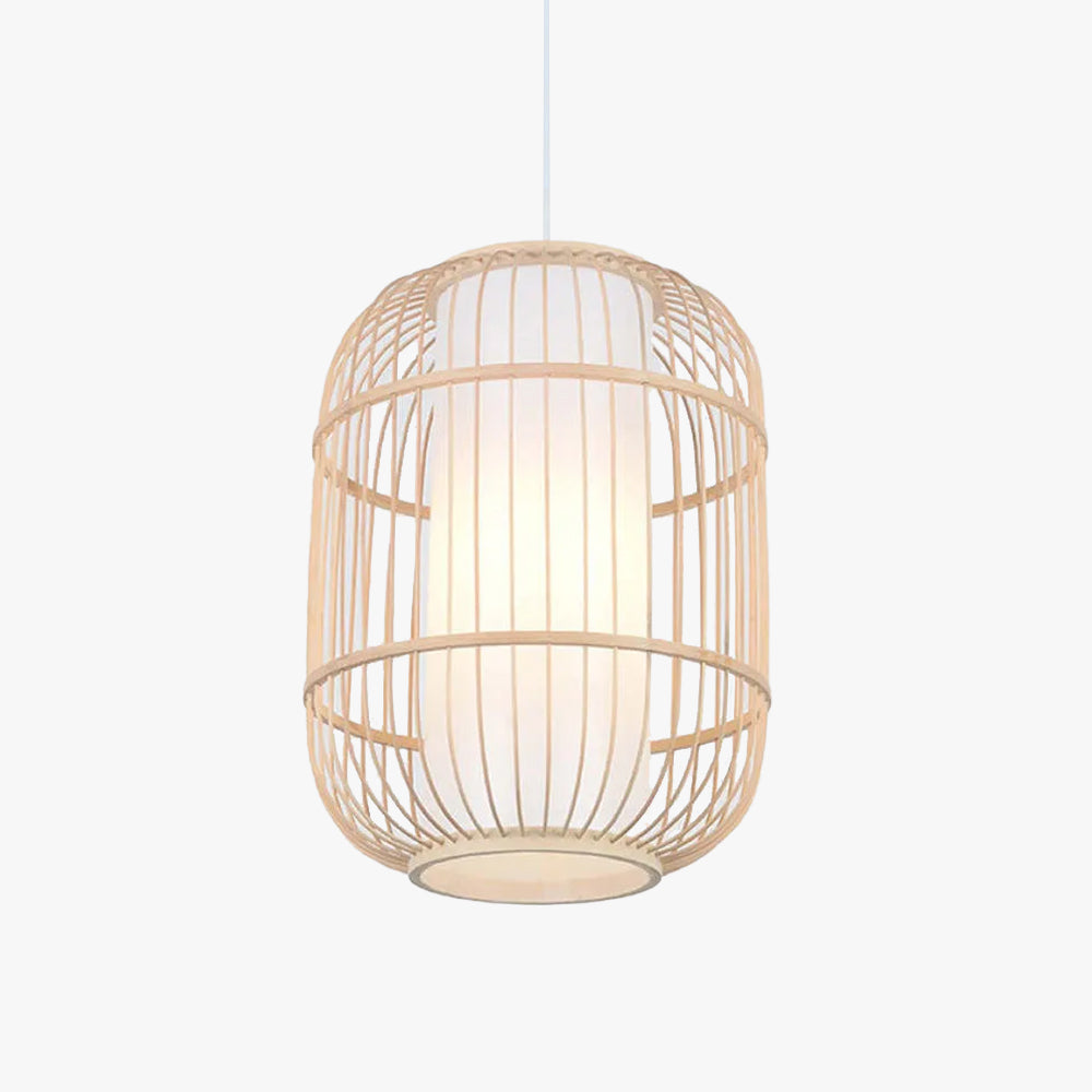 Handwoven Rattan Pendant Light With Vintage Charm