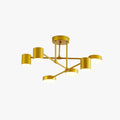 Six Head LED Flush Ceiling Light With Three Colour Temperatures