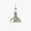 Industrial LED Pendant Light With Durable Chrome Finish