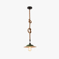 Green Vintage LED Pendant Light With Timeless Charm