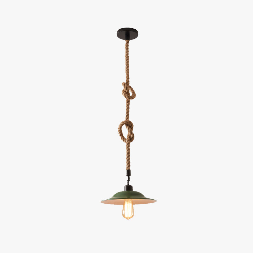 Green Vintage LED Pendant Light With Timeless Charm
