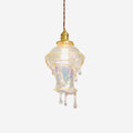 Iridescent Water Drop Pendant Lamp For Ambient Glow