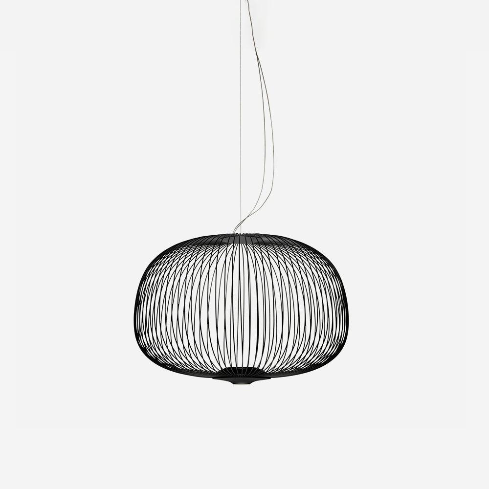 Aero Spokes Cage Pendant Light With Integrated LED
