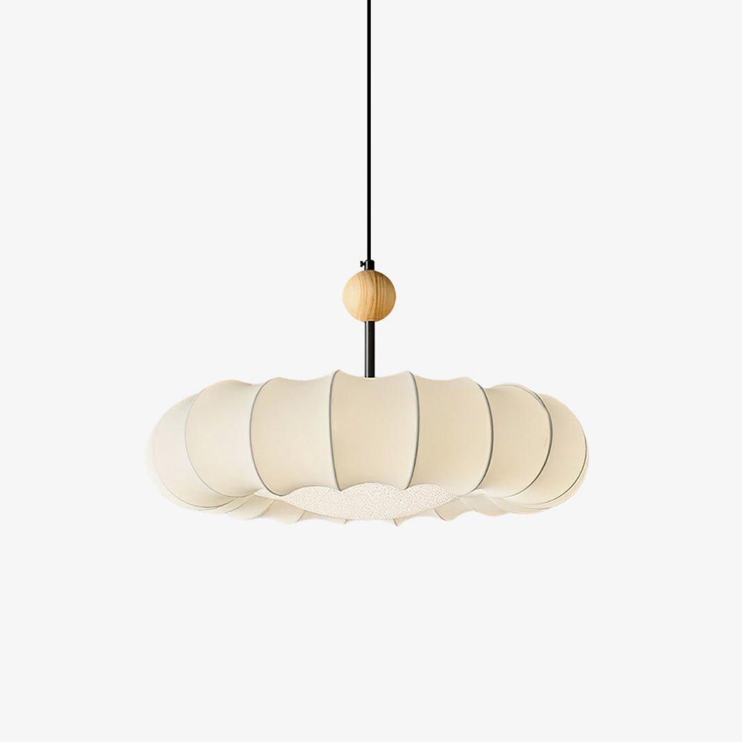 Soft Veil Fabric Pendant Light for Calm Ambience