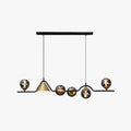 Arisha Modern Glass and Metal LED Pendant Lamp for Ambience