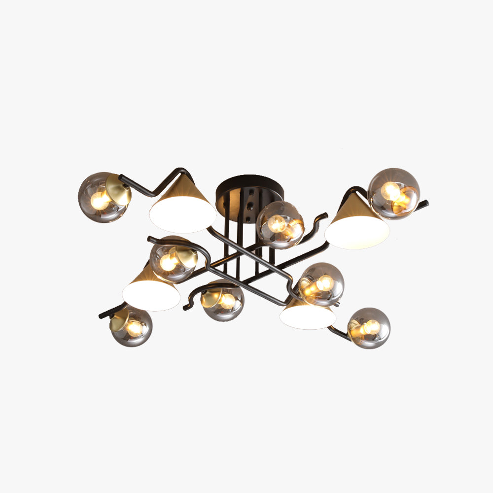 Lumira LED Flush Mount Ceiling Light For Bedroom And Living Room