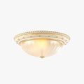 Minimalist Resin Flush Mount Ceiling Light For Living Room