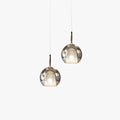Elegant Glass Globe Pendant Light For Dining Room