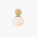 French Style Glass Wall Light For Bathroom And Bedroom