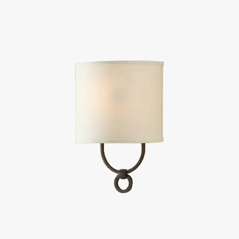 Modern Cylindrical Metal Wall Light for Bedroom and Living Room