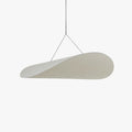 Vintage Art Deco Pendant Light With Silk White Metal For Ambient Glow