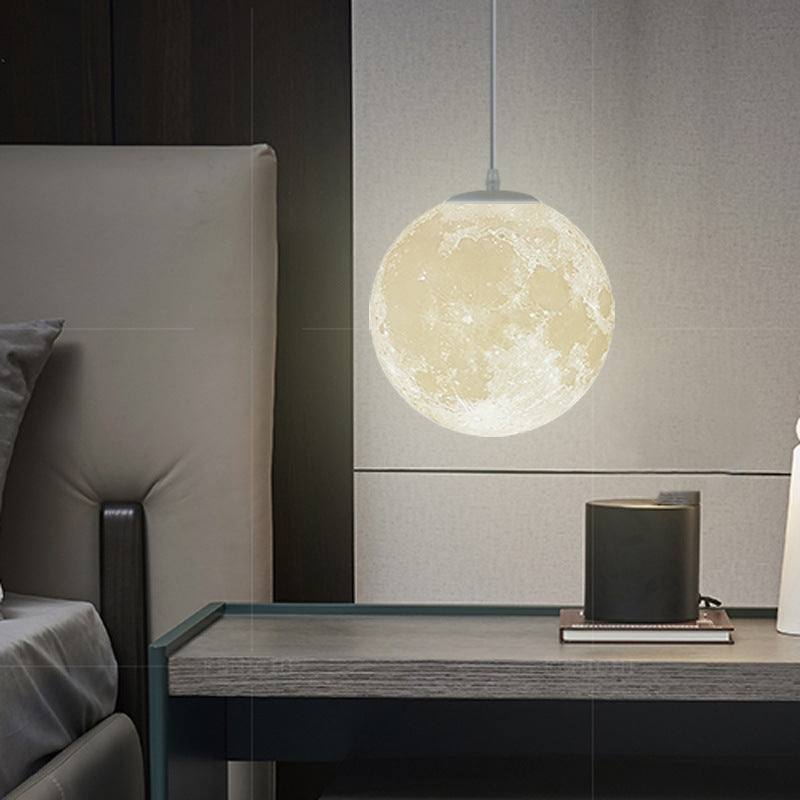 Moon Pendant Light With 360 Degree Ambient Glow