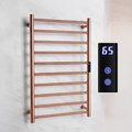 Electric Heated Towel Rail Stainless Steel Towel Warmer Towel Dryer-Towel Bars & Hooks-Index Bath