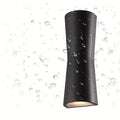 Minimalist Outdoor Wall Sconce Metal And Acrylic Waterproof
