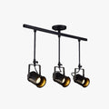 Elegant Black Adjustable Semi Flush Ceiling Light