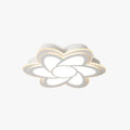 Blossom White Metal Flush Mount Ceiling Light