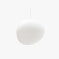 Sleek Egg Shaped Glass Pendant Light For Ambient Glow