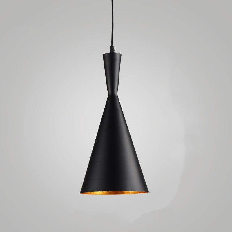 Nordic Metal Cone Pendant Light For Cozy Bedroom Ambience