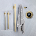 Stainless Steel Control Heated Warmer Smart Touch Towel Bathroom Rack
