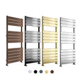 Hot Selling SUN-D2 Brushed Brass New Finishes Heated Towel Warmer Bathroom Towel Radiators-Index Bath